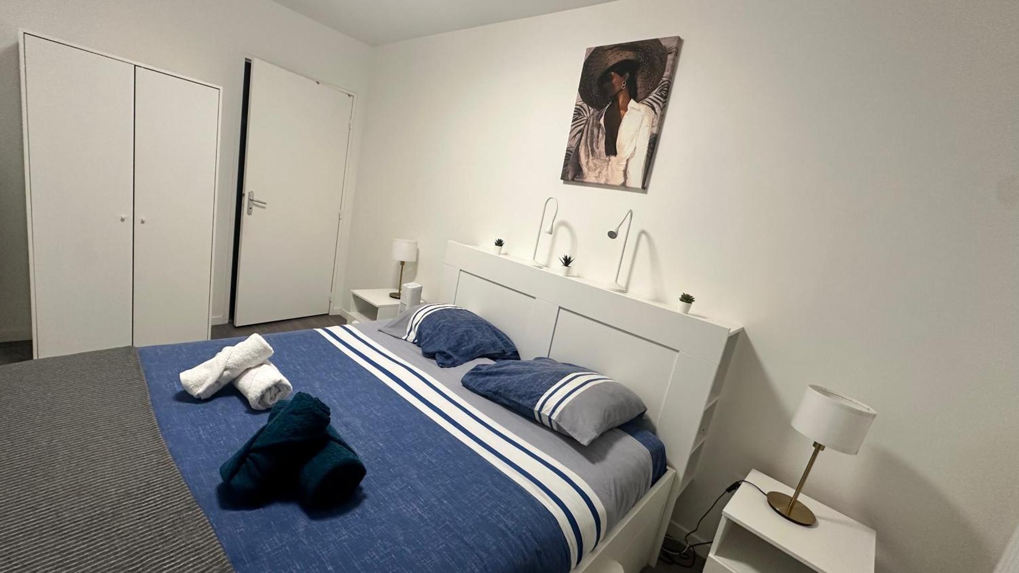 Appartement Cozy - Quartier Residentiel 믈룅 외부 사진