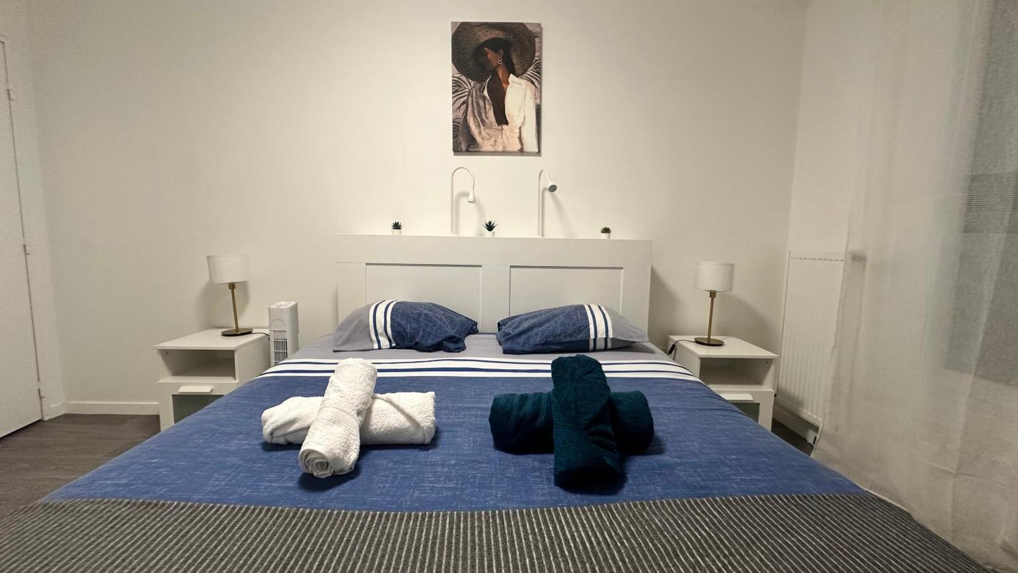 Appartement Cozy - Quartier Residentiel 믈룅 외부 사진